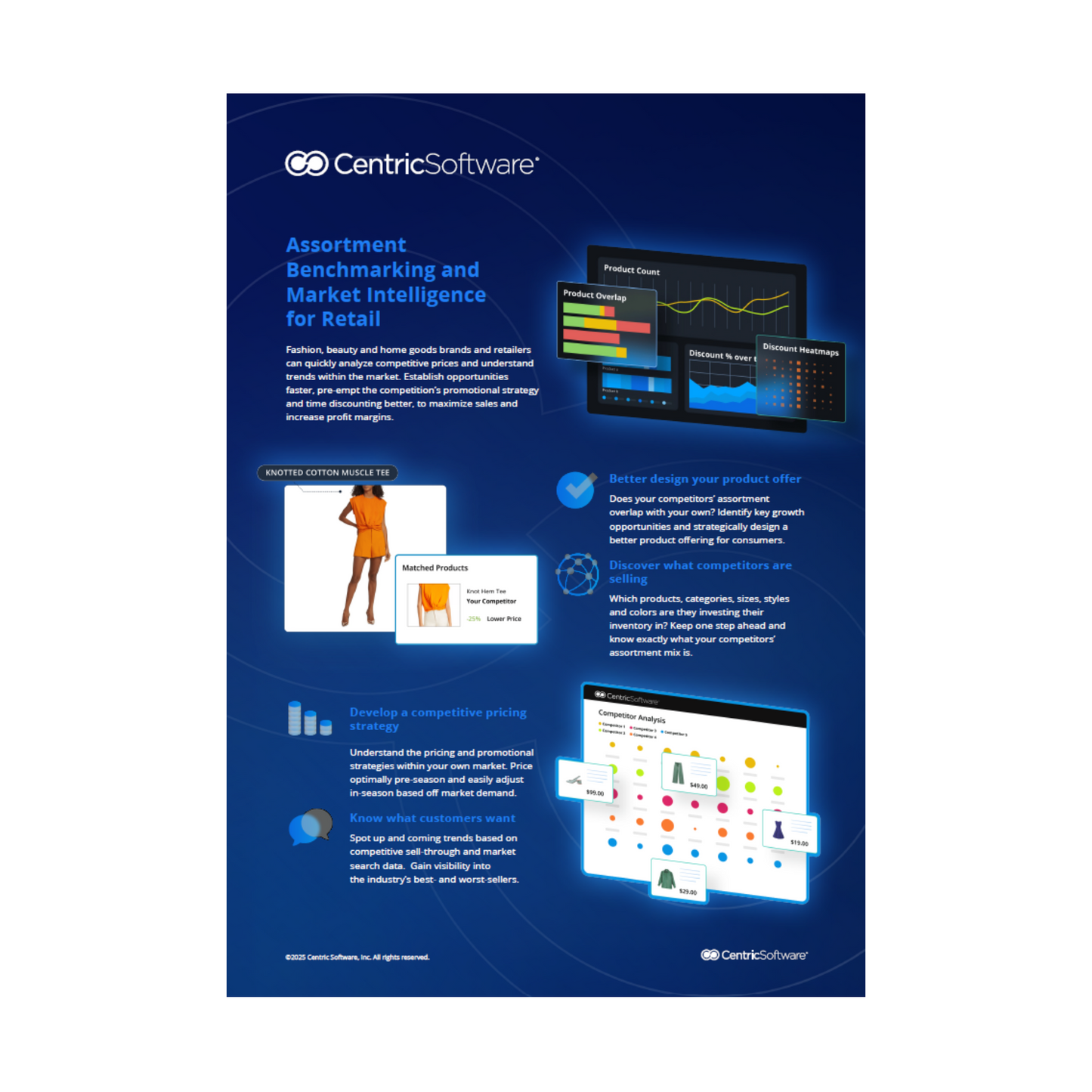Flyer - Assortment Benchmarking and Market Intelligence for Retail